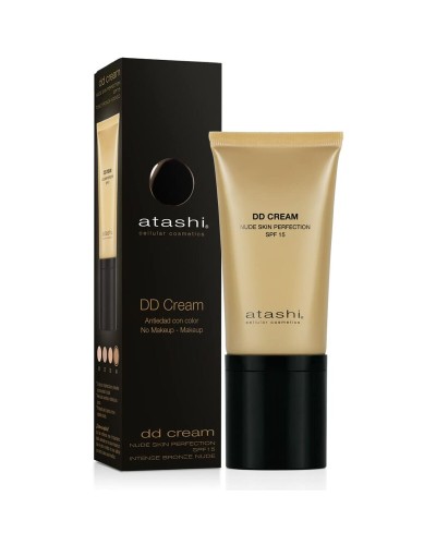 Solskydd med färg Atashi Celullar Cosmetic Dd DD Kräm Spf 15 50 ml