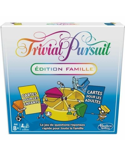 Hasbro Trivial Pursuit Edición Familiar 2018 - Juego de Mesa de Preguntas y Respuestas para Familias
