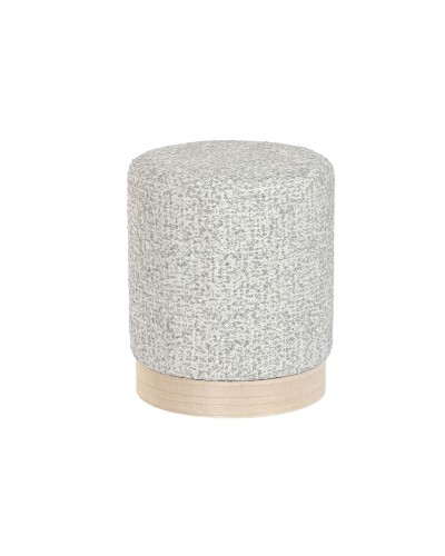 Jalkatuki DKD Home Decor 32 x 32 x 38 cm Scandi Vaaleanharmaa