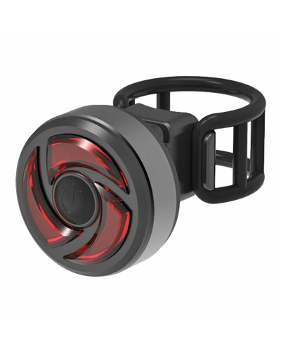 EDM Luce LED Posteriore Bici - Alta Visibilità, Sicurezza Notturna
