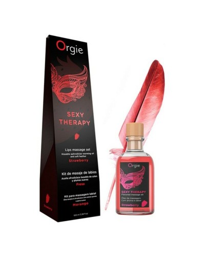 Trousse de relaxation pour massage Sexy Theraphy Strawberry Orgie