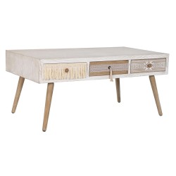 Table Basse DKD Home Decor: Sapin Blanc, 110 x 60 x 50 cm - Style Moderne
