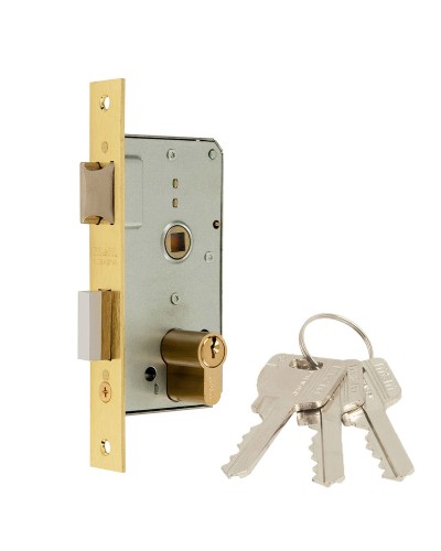 Einzelschloss MCM 1501-2-35: Zuverlässiger Schutz für 47 mm Türen
