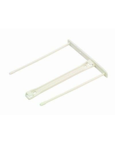 Attaches Fellowes Pro Clip - Lot de 100, Plastique recyclé, 10,1 x 9,2 x 0,9 cm
