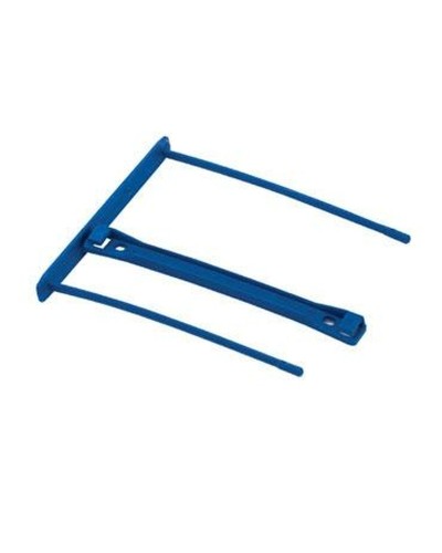 Fellowes Pro Clip, Confezione da 50, Fermagli in Plastica Riciclata, Blu, 10,1 x 9,2 x 0,9 cm