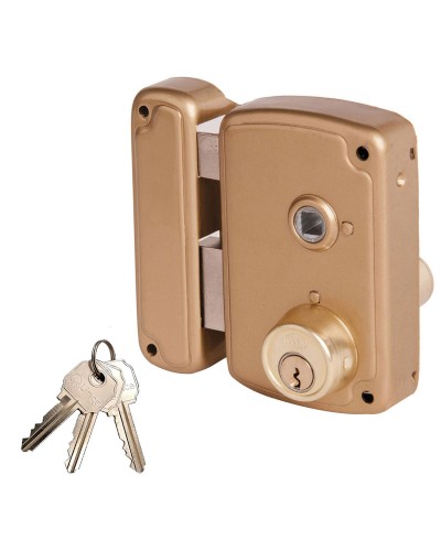 Pulttilukko UCEM 4056ahb075i Monopunto Rauta Vasen