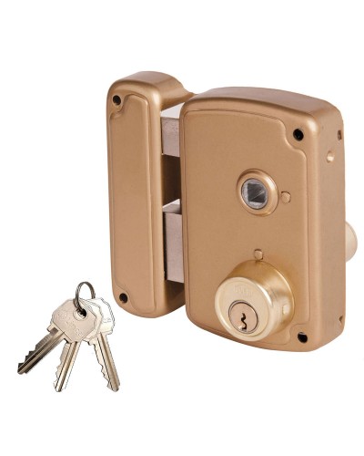 Rim Lock UCEM Single Point Left | Iron 03012560
