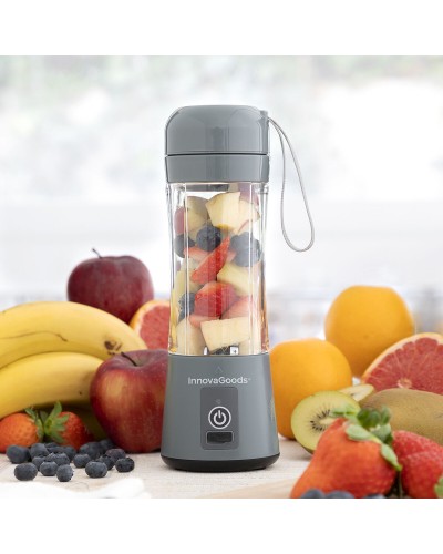 InnovaGoods Shakuit - Frullatore a Immersione Portatile Ricaricabile
