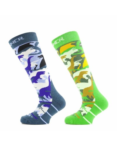 Sinner Dino Baby Sport Socks Blue/Green - 2 Units - Ski
