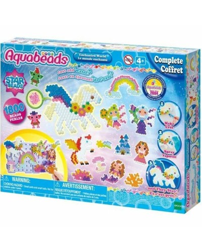 Aquabeads Star Beads: Cuentas de Estrellas de Colores para Creaciones Artísticas
