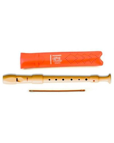 Blokfluit Hohner B9516 Plastic Lichtbruin