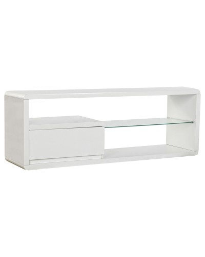 DKD Home Decor TV-Möbel Weiß, 140 x 40 x 50 cm
