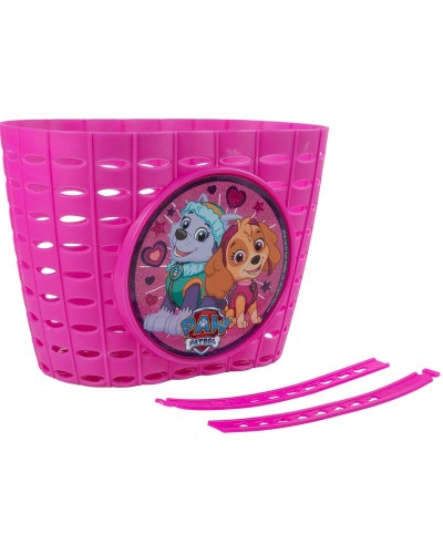 Cestino Bici Paw Patrol Rosa - Bambina, Manubrio, Accessorio Bici
