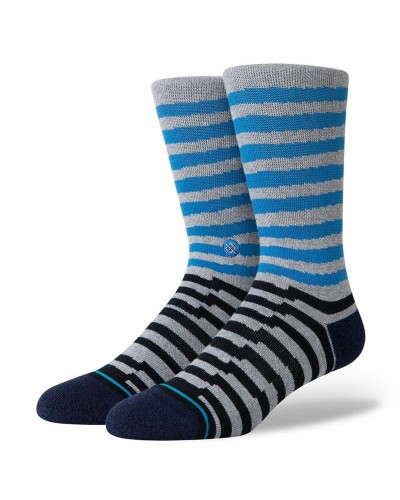 Stance Breakdown Crew: Men's Light Grey Socks, Performance & Comfort
