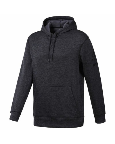 Reebok Sweat Femme Ready Poly Fleece Gris Foncé Capuche
