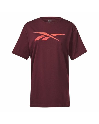 Miesten T-paita Reebok RI Logo Punaruskea