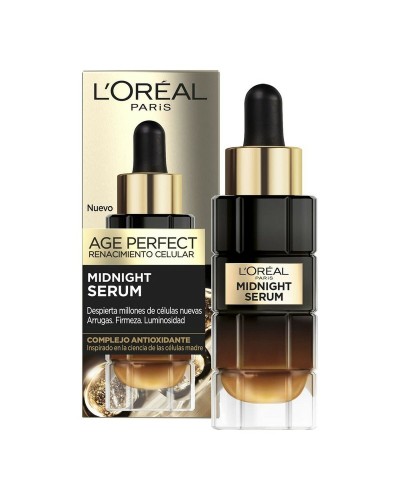 L'Oréal Age Perfect Anti-Aging Nachtserum - 30ml - Regeneriert und Bringt zum Strahlen
