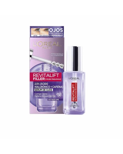 Oogcontour Serum L'Oreal Make Up Revitalift Filler Anti Wallen Anti-Rimpel 20 ml