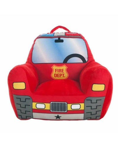 Kinderstoel Brandweerwagen 52 x 48 x 51 cm Rood Acryl (52 x 48 x 51 cm)