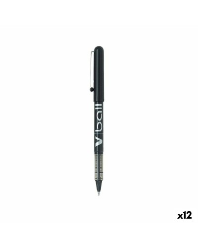 Bolígrafo Roller Bic V Ball 0,7 mm Negro (Paquete de 12)
