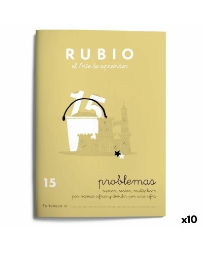 Rubio Mathematikheft A5 Spanisch | 20 Blatt | 10 Einheiten
