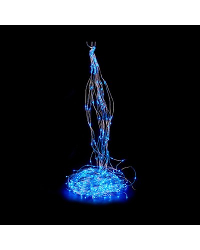 Blaue 2 m LED-Lichterkette für Innen- und Außendekoration
