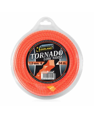 Fil de Coupe Bordure Garland Tornado X 3 mm x 54 m | Bruit Réduit | 71023X5430
