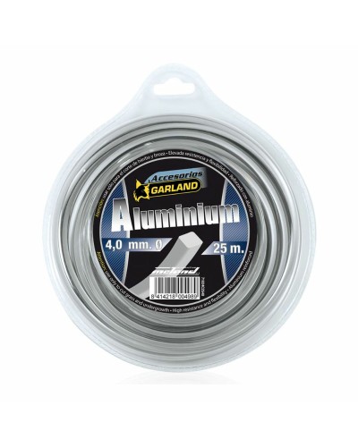 Garland C 71024C2540 Aluminum Trimmer Line, 25 m, 4 mm
