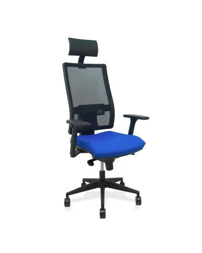 Silla de Oficina Horna P&C con Reposacabezas - Azul
