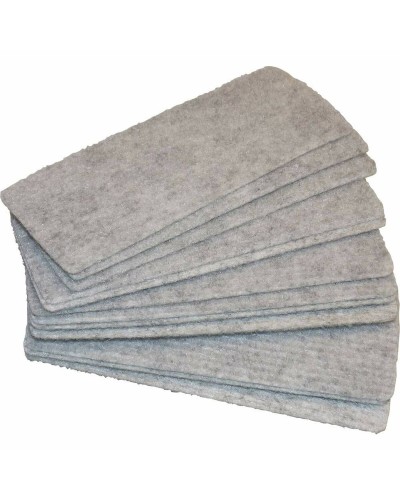 Borrador para pizarra blanca Dahle 95100 - Fieltro gris - 12 x 4 cm
