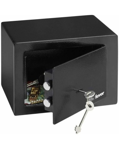 Cassaforte Burg-Wachter, Metallo Nero 17 x 23 x 17 cm, Protezione Documenti