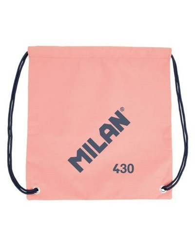 Mochila Milan Rosa con Cordones - 42 x 34 cm
