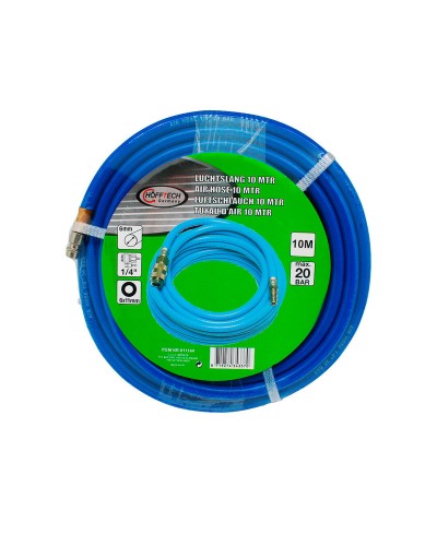 Tubo de aire Hofftech de 6 mm para compresores y herramientas neumáticas (10 m)

