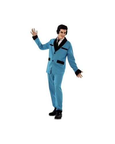 My Other Me Costume Rockabilly Bleu Adulte - Années 50
