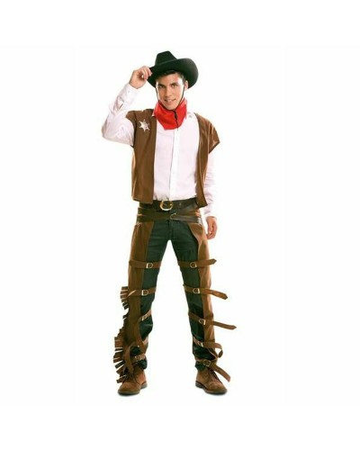 Mon Autre Moi Déguisement Cowboy Adulte Marron - Costume Western
