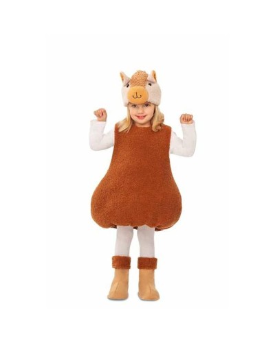 My Other Me: Costume Alpaca Peluche Bambino - Travestimento Divertente
