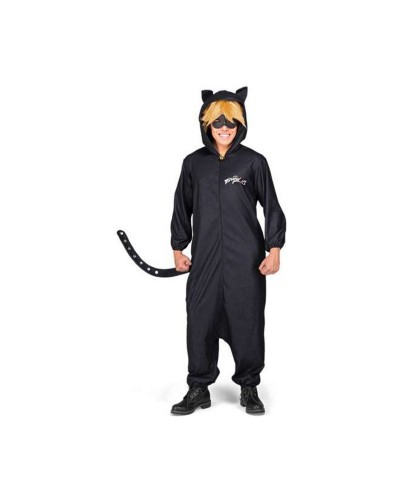 My Other Me Disfraz Adulto Gato Negro - Disfraz Halloween Carnaval
