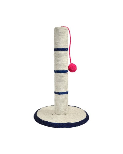 Rascador Nayeco para Gatos, Beige | Territorio para Afilar las Uñas con Poste de Juego
