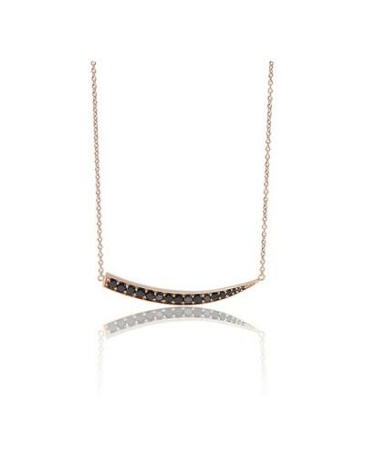 Damhalsband Sif Jakobs C1012-BK-RG 45 cm