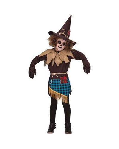 My Other Me Scarecrow Costume for Kids 5 Pieces - Halloween, Carnival

