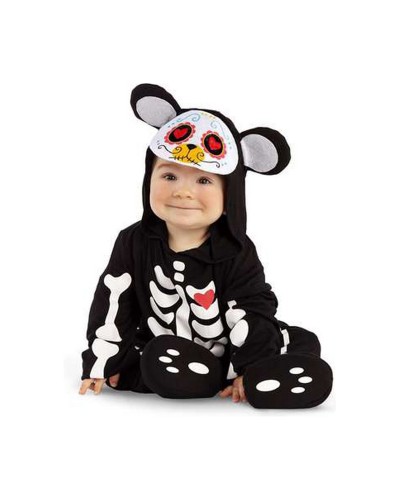 My Other Me Costume Neonati Orso Día de los Muertos - Taglia [Inserire Taglia]
