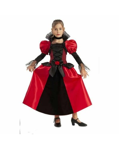 My Other Me Gothic Vampir Kostüm Rot Mädchen - Größe 12 (2 Stk.)
