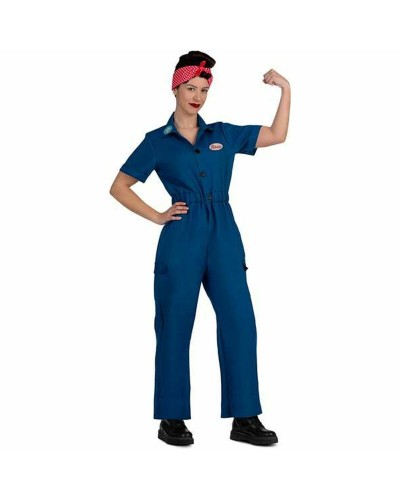 My Other Me Kostüm Rosie Riveter Erwachsene - Einheitsgröße - 40er Jahre Verkleidung
