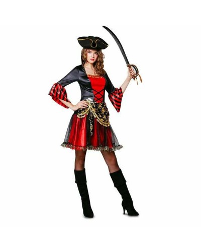 My Other Me Costume Pirata Rosso Adulto - Travestimento Festa a Tema
