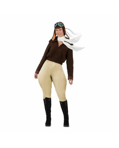 Mon Autre Moi Costume Aviateur Adulte Marron - Déguisement Pilote
