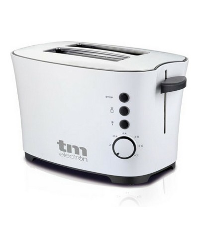 TM Electron Grille-pain 850W - 2 Tranches, 6 Niveaux de Brunissage, Design Compact
