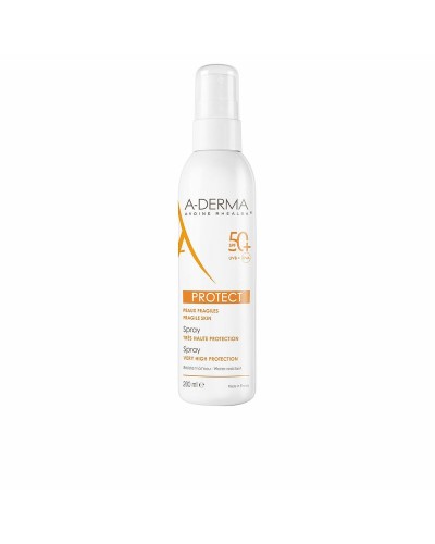 A-Derma Protect Spray Solaire Corps 200ml SPF50+ - Haute Protection
