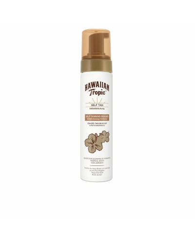 Hawaiian Tropic Espuma Eliminadora Autobronceador - 200ml - Suave con la Piel
