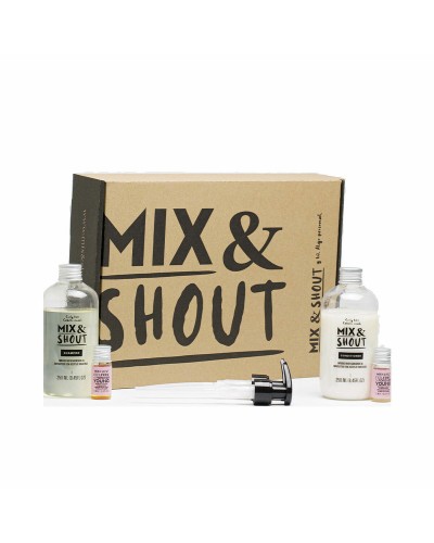 Mix & Shout Shampoo Locken Stärkend - Los 4 Stück - Lockiges Haar
