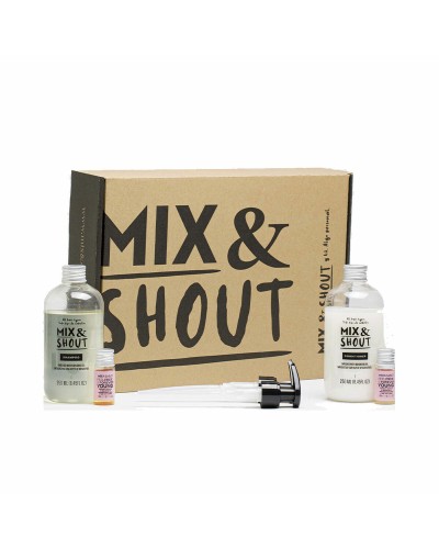 Shampoo Mix & Shout Rinforzante Capelli - Lote 4 Pezzi - Trattamento Intensivo
